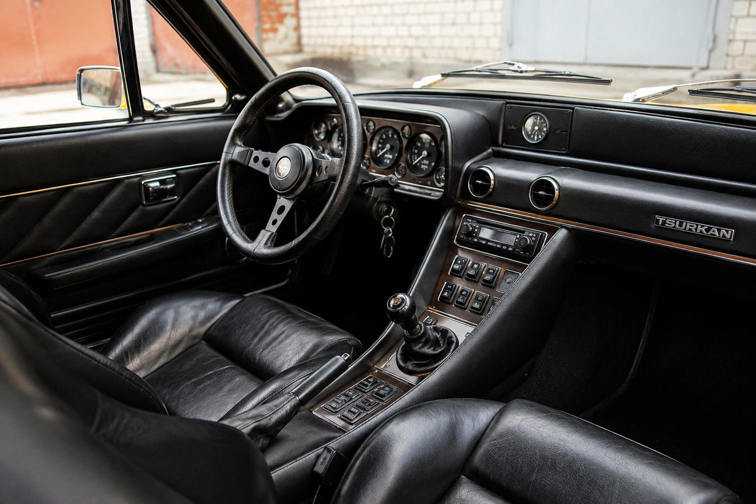 Classic Car Interior
